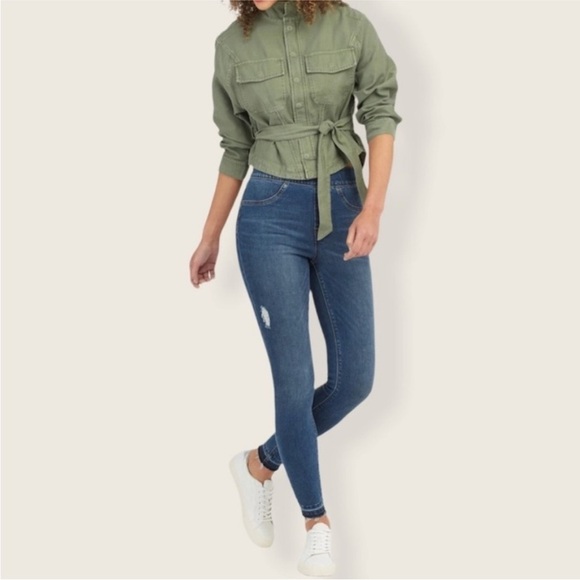 SPANX Skinny Distressed Jean Jeggings - Picture 1 of 15